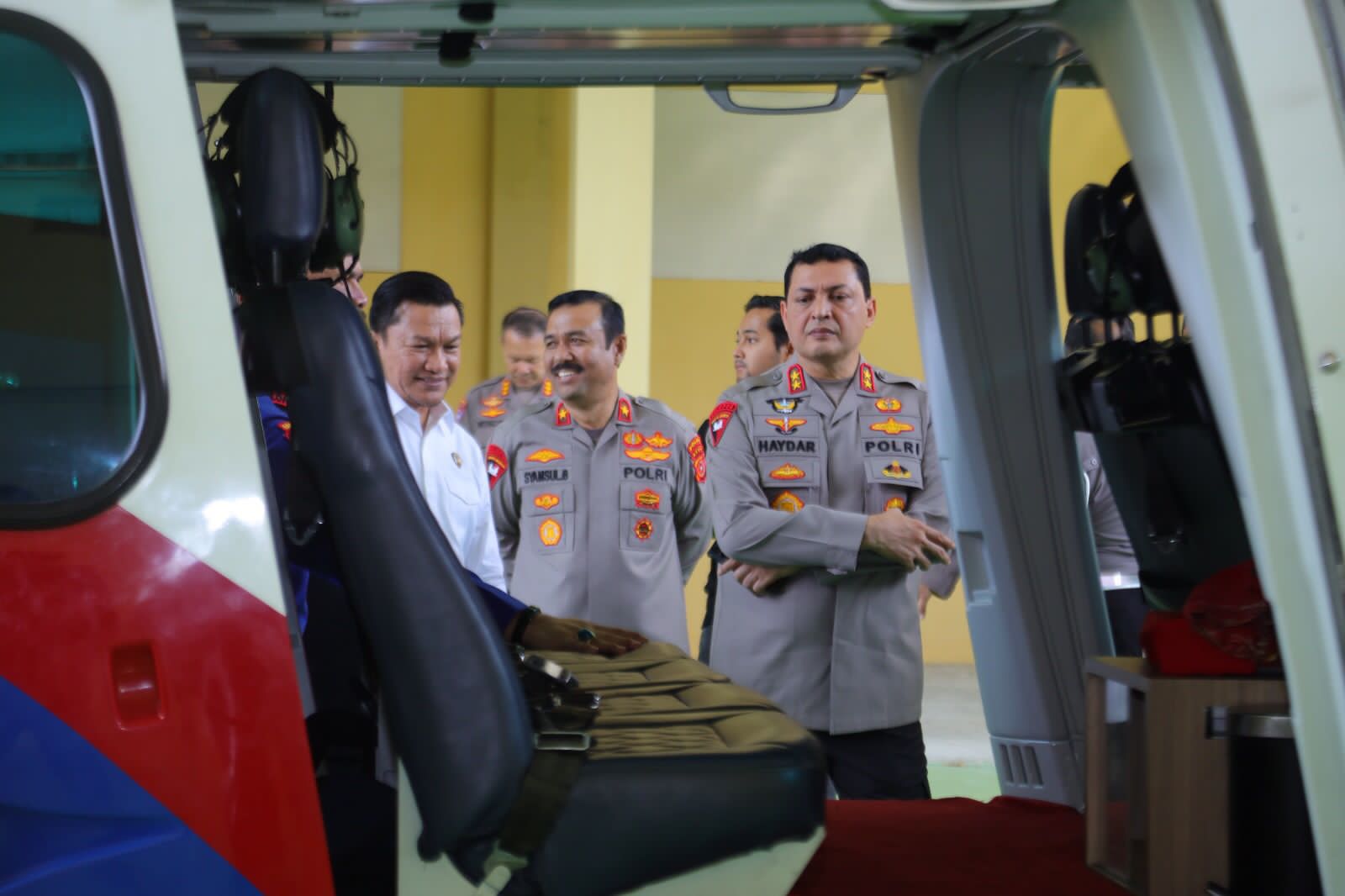 Kapolda Aceh Cek Kelaikan Operasional Helikopter
