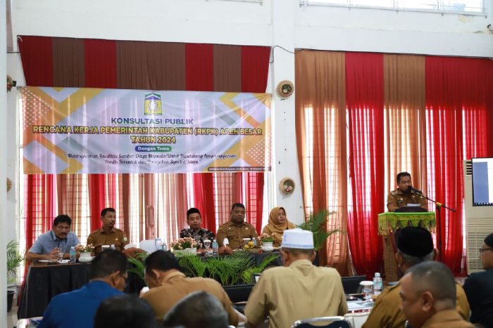 Pemkab Aceh Besar Gelar Konsultasi Publik RKPK Tahun 2024