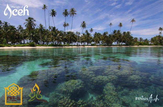 Eksotisnya Surga Terumbu Karang di Pulau Asok Aceh Singkil