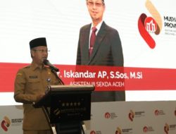 Asisten Umum Sekda Aceh Buka Musprov IAI