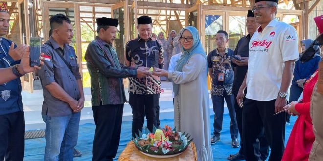 Pj Gubernur Resmikan Masjid Bantuan Masyarakat Aceh di Mamuju Sulbar