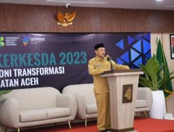 Asisten Sekda Aceh Buka Raker Kesda Tahun 2023