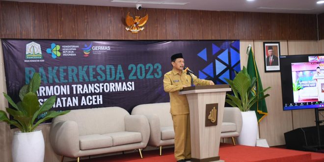 Asisten Sekda Aceh Buka Raker Kesda Tahun 2023