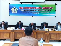 20 Pejabat Aceh Utara Ikuti Jobfit JPT Pratama