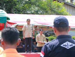 Sekda Marhaban Kukuhkan Desa Napai Sebagai Kampung Siaga Bencana