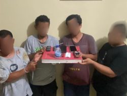 Polisi Tahan Satu Pengedar dan Tiga Pemakai Sabu di Singkil