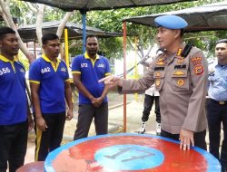 Sambangi LP Kelas IIA, Kabid Propam Beri Motivasi ke Anggota Polri