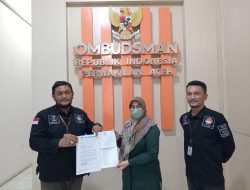 Perkara Mal Administrasi, Warga Pusong Laporkan Pj Wali Kota Lhokseumawe ke Ombudsman