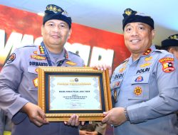Sejumlah Penghargaan Bidhumas Pada Rakernis Humas Polri