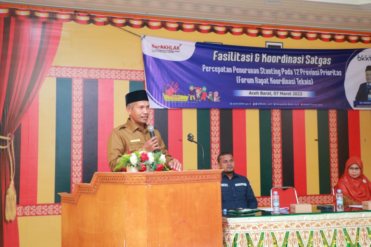 Sekda Beberkan Sejumlah Langkah Pemkab Aceh Barat Tangani Stunting