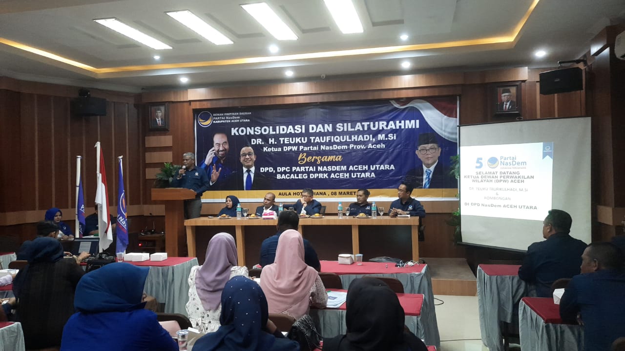 NasDem Aceh Utara Target 11 Kursi DPRK di Pemilu 2024