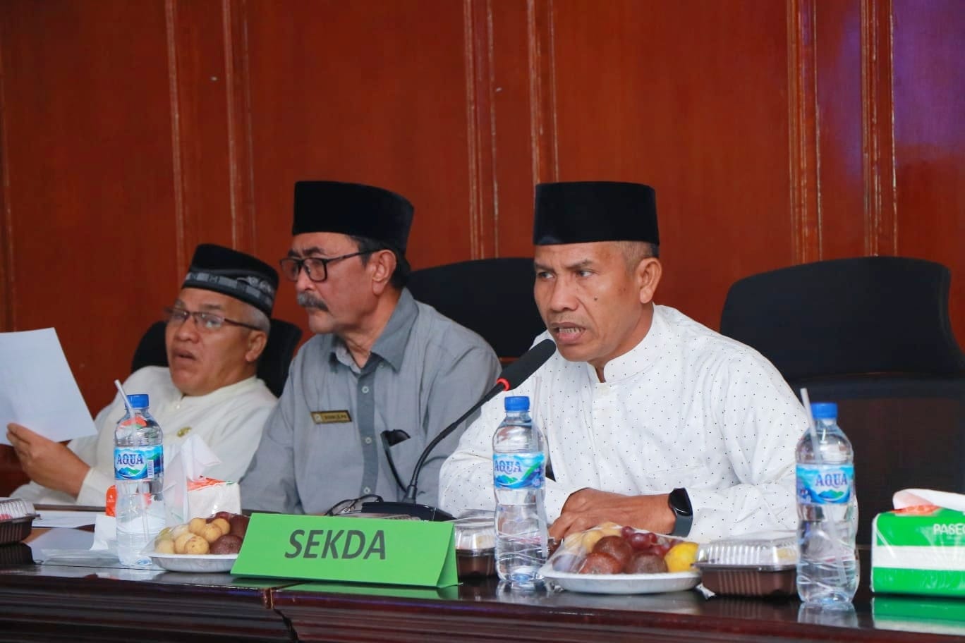 Pemkab Aceh Barat Evaluasi Capaian Kinerja Penanggulangan Kemiskinan Ekstrim