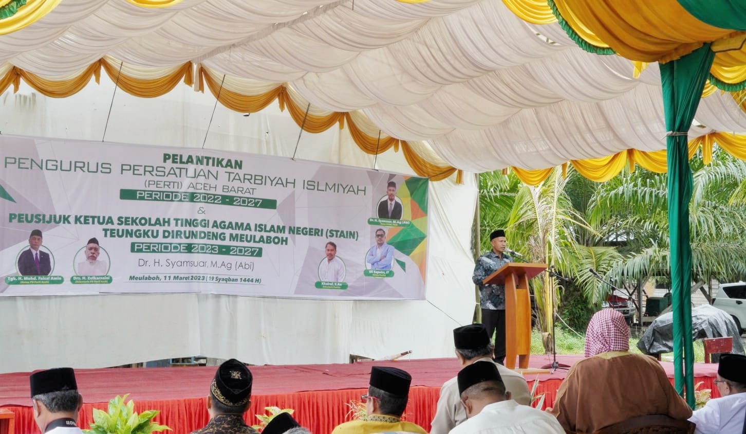 Sekda Ajak Pengurus PERTI Lahirkan Program Pembangunan Aceh Barat