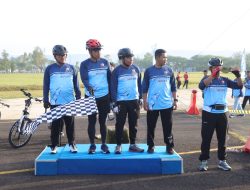Meriahkan HUT Ke-77 TNI AU, PJU Polda Aceh Ikut Fun Bike Dirgantara