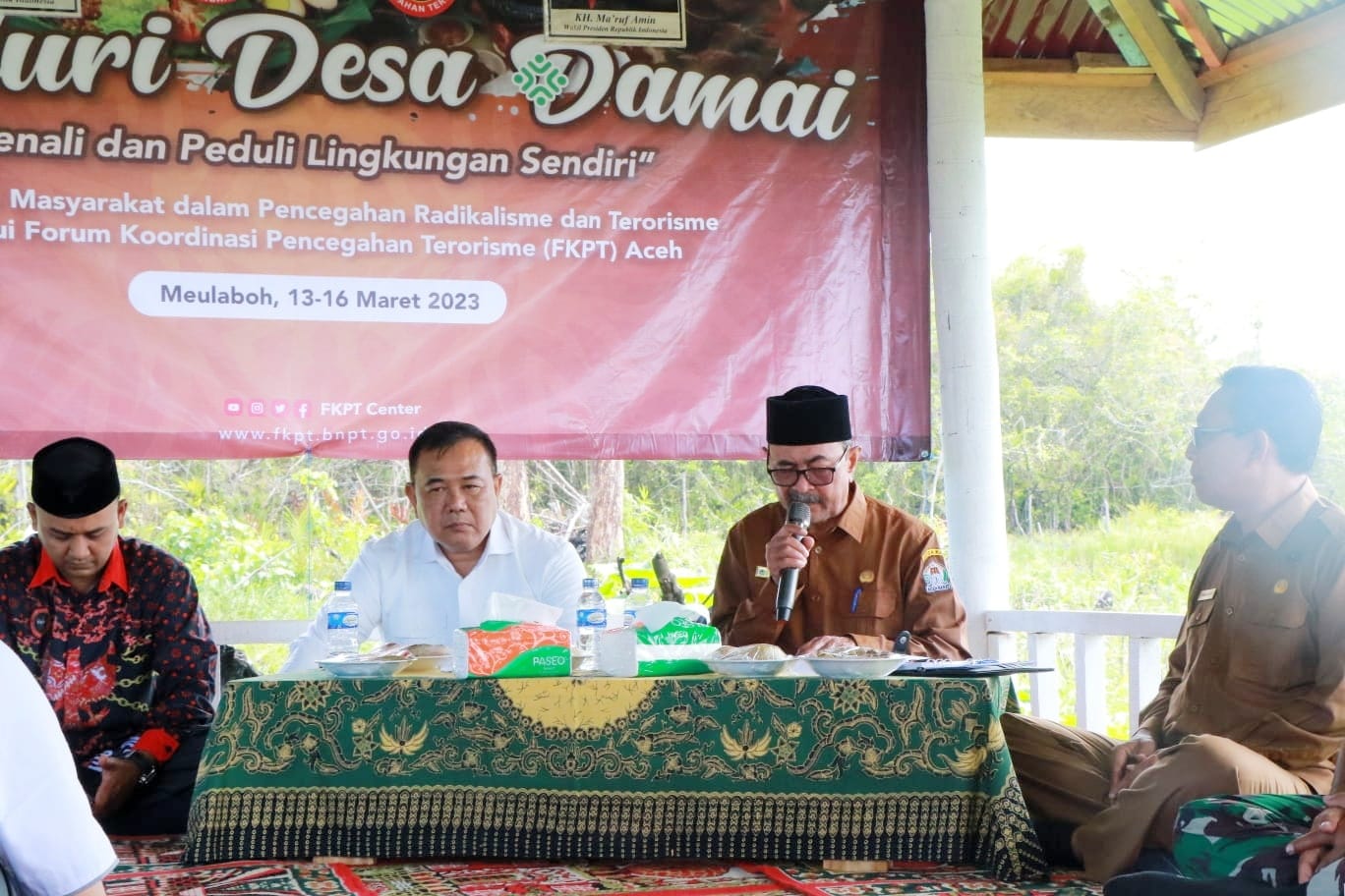 Pemkab Aceh Barat Dukung Program KENDURI Desa Damai BNPT