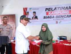 Dinsos Aceh Barat Kukuhkan Kampung Siaga Bencana