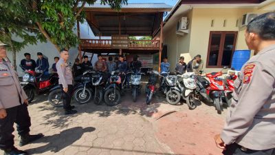 Diduga Balap Liar, 20 Sepmor Diamankan Polisi di Banda Aceh