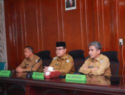 Pj Bupati Aceh Barat Pimpin Rapat Persiapan Kedatangan Bappenas RI
