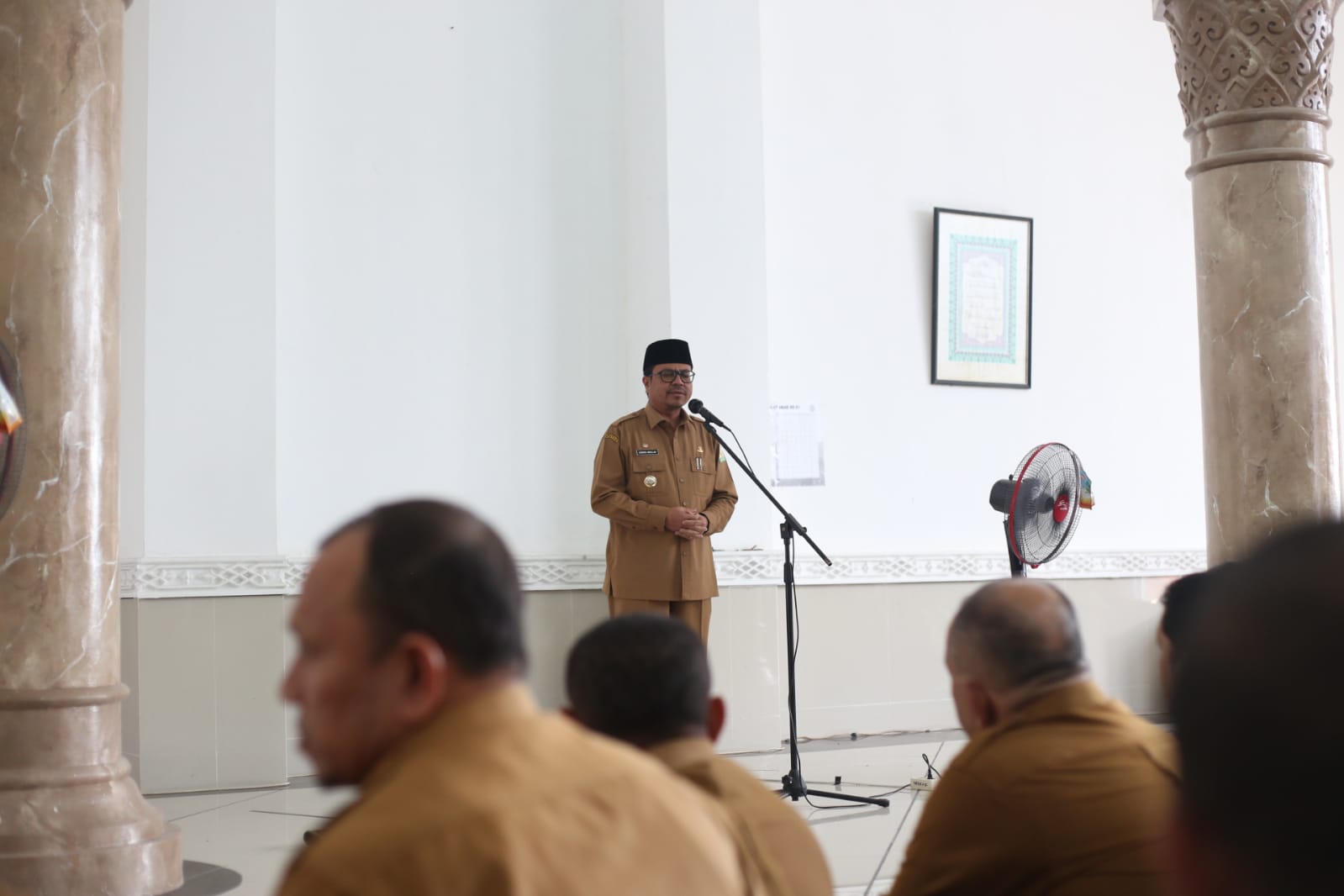Isi Kultum, Pj Bupati Aceh Utara Ajak ASN Perbanyak Ibadah