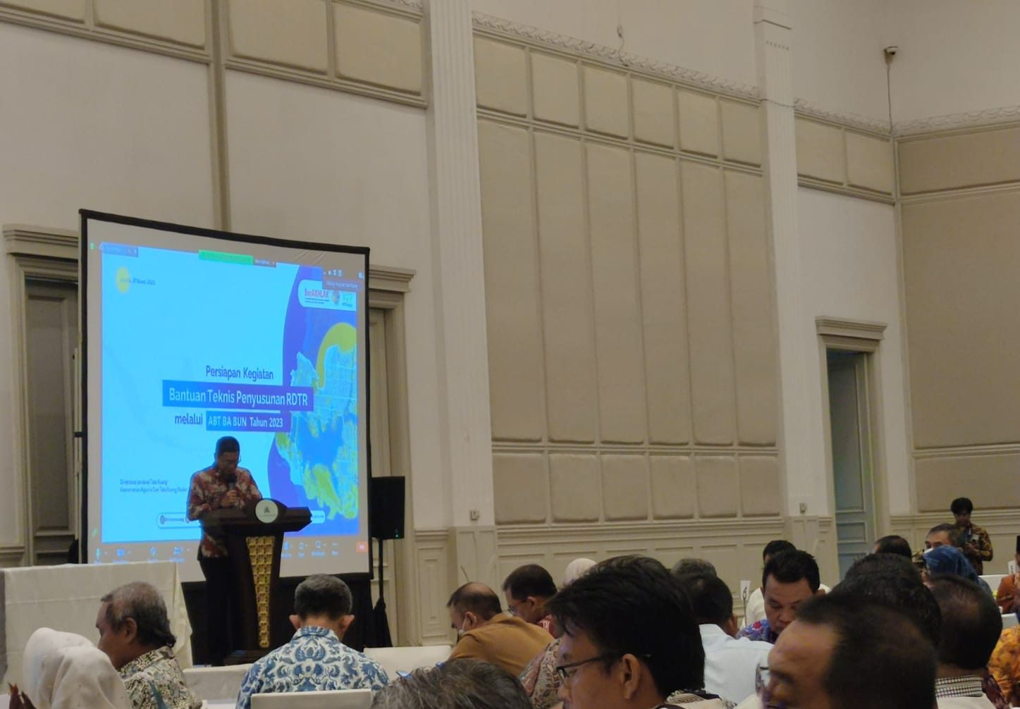Loby Pj Bupati Aceh Besar, Kementerian ATR/BPN Bantu Wujudkan RDTR Tiga Kawasan di Aceh Besar