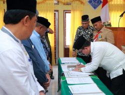 Perdana, Pemkab Aceh Barat Teken Perjanjian Kinerja