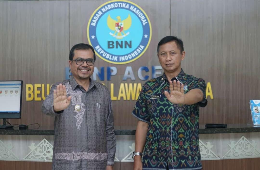 Dukung Pemberantasan Narkoba, Pj Bupati Minta BNN Buka Kantor di Aceh Utara