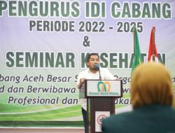 Pj Bupati Aceh Besar: Dokter Adalah Mitra Kerja Paling Dekat Pemerintah