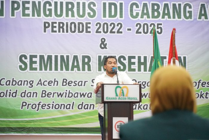 Pj Bupati Aceh Besar: Dokter Adalah Mitra Kerja Paling Dekat Pemerintah