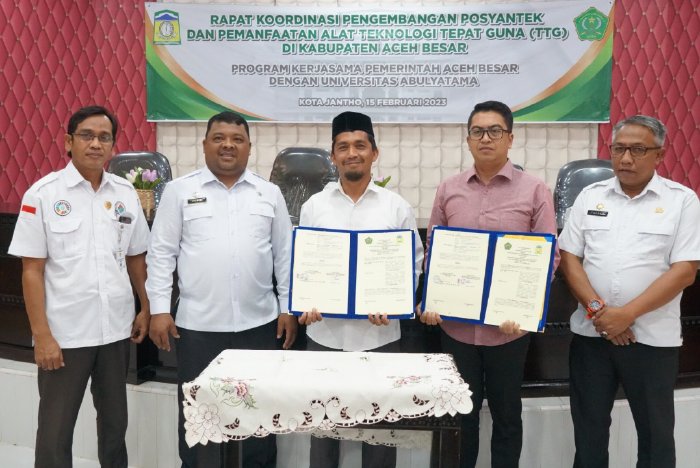 Aceh Besar Jalin Kerjasama Pengembangan TTG Dengan Universitas Abulyatama Aceh