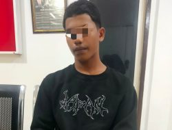 Kasus Pembacokan, Remaja Ini Ditahan Polres Lhokseumawe