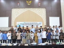 Tim Zona I DPRA Sosialisasi Draft Perubahan UUPA di Aceh Utara
