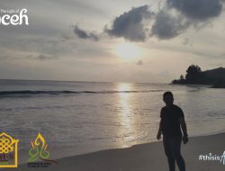 Indahnya Sunset di Pulo Aceh