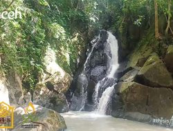 Surga Wisata Air Terjun Pria Laot di Kota Sabang