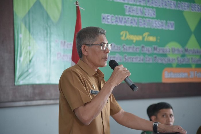 Pj Bupati Aceh Besar Buka Musrenbang di Baitussalam