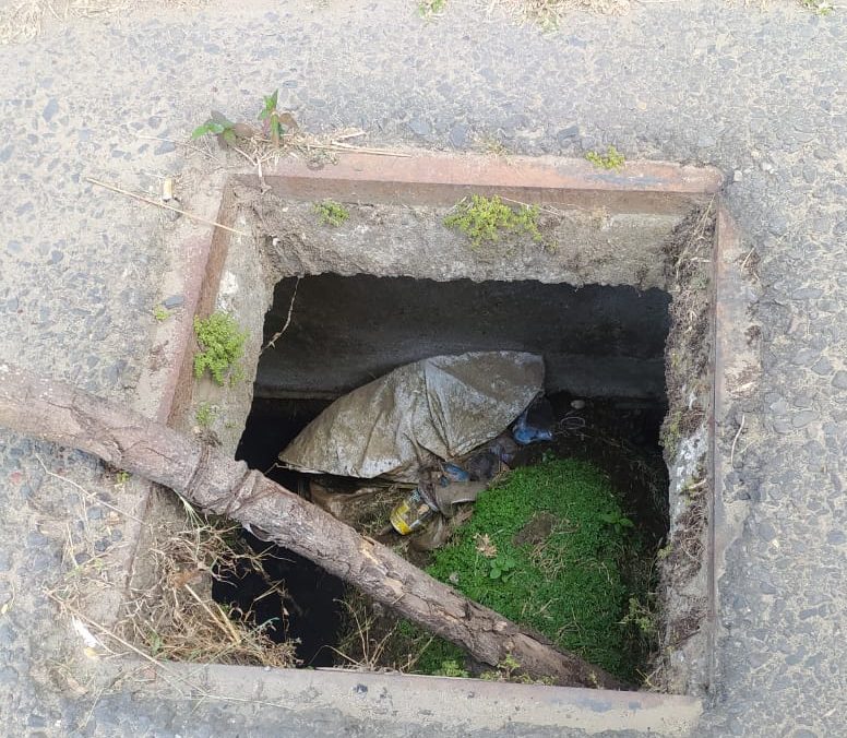 Warga Lhokseumawe Minta Pemko Perbaiki Penutup Gorong-gorong di Uteun Bayi