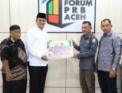Pemkab Aceh Utara Serahkan Sumbangan untuk Gempa Turki Rp 553 Juta