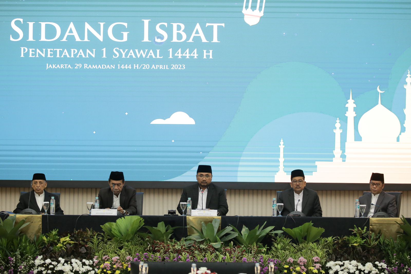 Pemerintah Tetapkan 1 Syawal 1444 H Jatuh pada 22 April 2023
