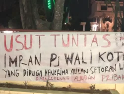 Beredar Spanduk Berisi Tudingan Pj Wali Kota Lhokseumawe Terima Setoran Liar