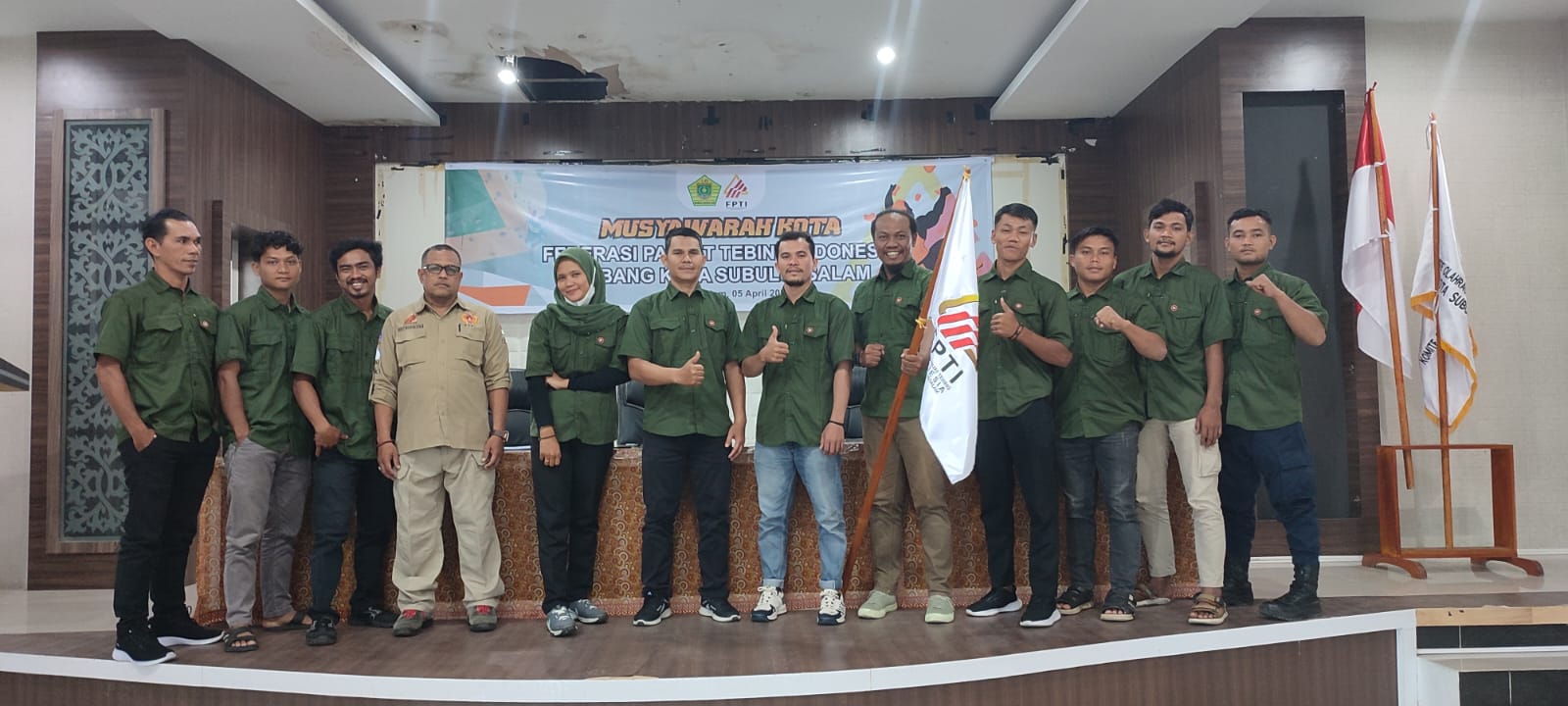 Terpilih Aklamasi, Erdian JK Ketum FPTI Subulussalam Periode 2023-2027