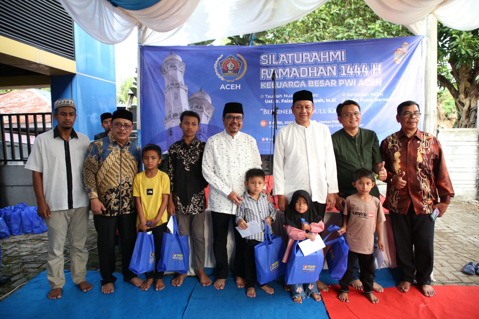 PWI Aceh Salurkan Puluhan Juta Rupiah Santunan Yatim, Terima Kasih Donatur
