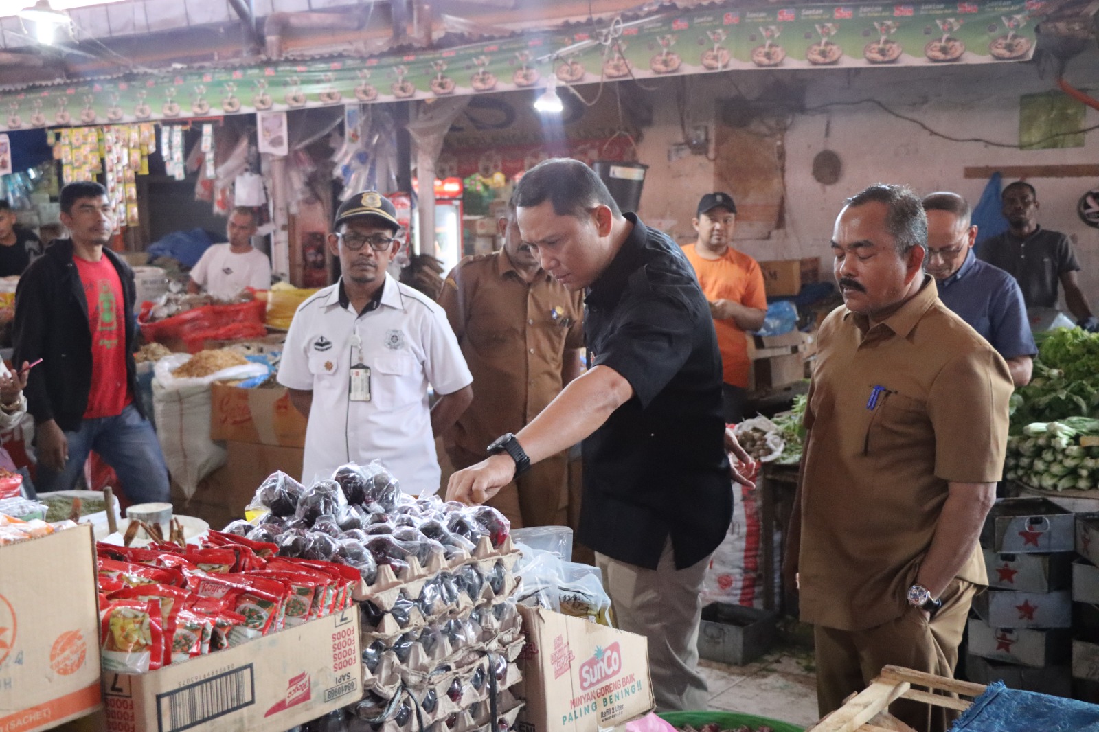 Polda Aceh Sidak Gudang Bulog di Aceh Besar