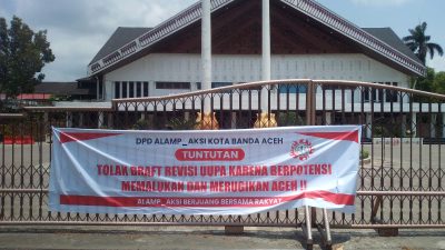 ALAMP AKSI Tolak Revisi UUPA