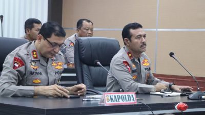 Live Streaming: Kapolda dan Wakapolda Aceh Ikuti RDP Komisi III DPR RI dengan Kapolri