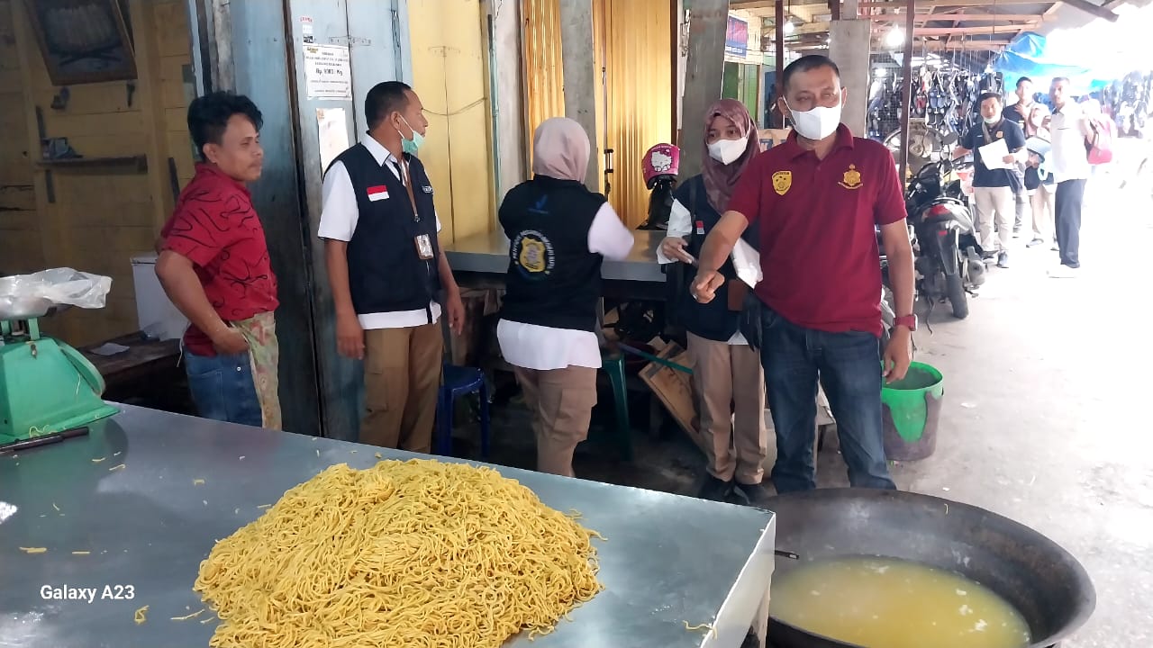 Kasi Korwas PPNS Ditreskrimsus kembali Dampingi BPOM Sidak di Abdya
