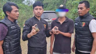 Warga Aceh Serahkan Dua Granat Aktif ke Polisi