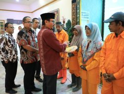 Alhamdulillah, Tekon Aceh Utara Terima Bantuan 10 Unit Rumah dan 283 Paket Sembako