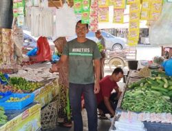Akibat Inflasi, Daya Beli di Pasar Bina Usaha Kota Meulaboh Menurun