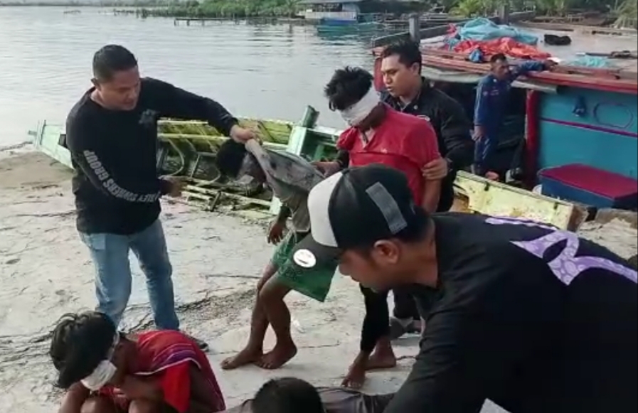 Bom Ikan di Perairan Simeulue, 8 ABK Asal Sibolga Ditahan Polisi