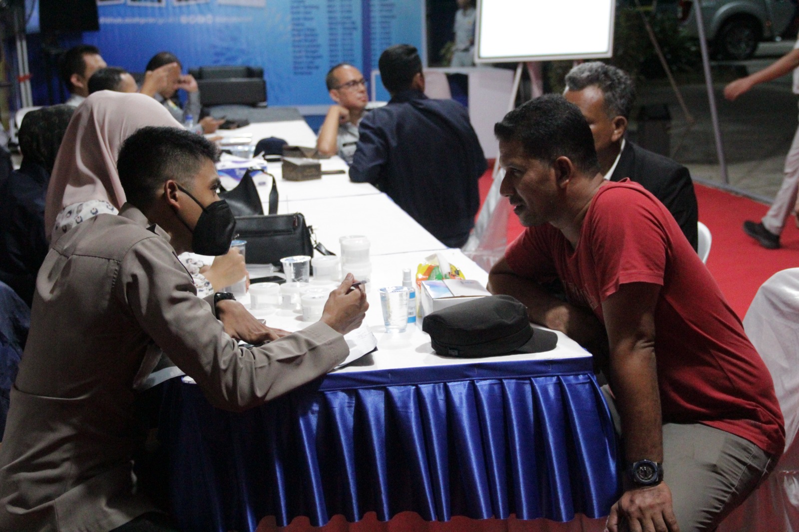 BNNP Aceh Tes Urine Sopir Angkutan Mudik Lebaran
