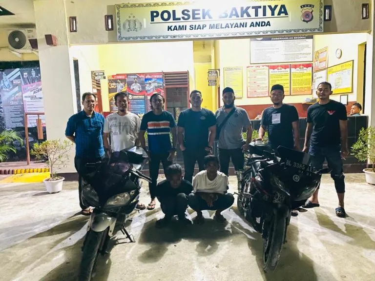 Polisi Tangkap Dua Maling Motor di Aceh Utara